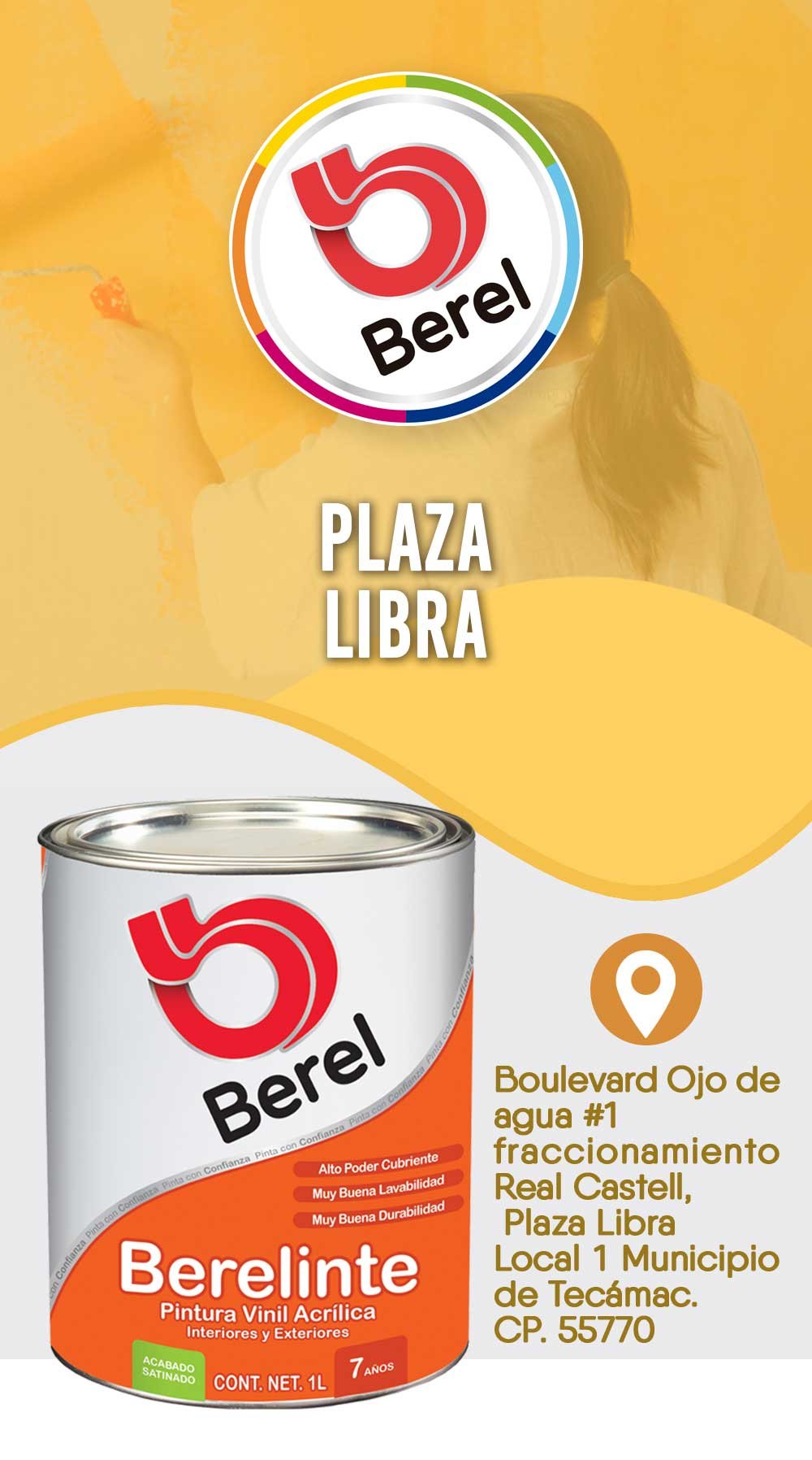 Berel Plaza Libra Ojo de Agua